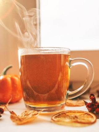 pumpkin spice tea