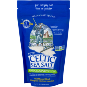 1 pound bag of Fine Ground Celtic Sea Salt
