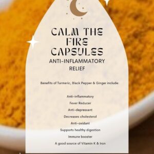 Calm The Fire (Anti-inflammatory Relief Capsules)